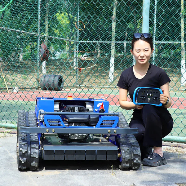550mm Self-Propelled Remote-Controlled Lawn Mower for Small Household Gardens Outdoor Maintenance Robot