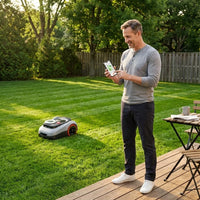 Robot Lawn Mower Built for Wire-Free Operation, LiDAR Vision Navigation, App Control, Multi-Zone Coverage — product view 2