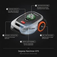 Robot Lawn Mower Built for Wire-Free Operation, LiDAR Vision Navigation, App Control, Multi-Zone Coverage — product view 3