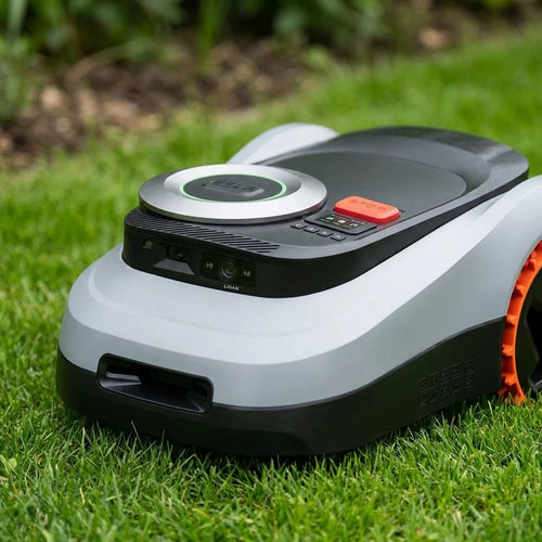 Featured feature 3: I215 8.6 In. Robot Lawn Mower (1/2 Acre) Lidar + Vision, Auto Mapping, App Control, Multi-Zone, AI Obstacle Avoidance